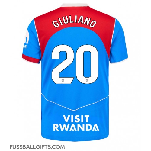 Atletico Madrid Giuliano Simeone #20 Fußballbekleidung 3rd trikot 2025-26 Kurzarm